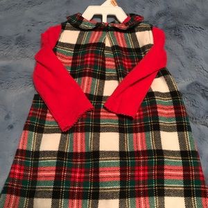 Carter’s plaid holiday dress